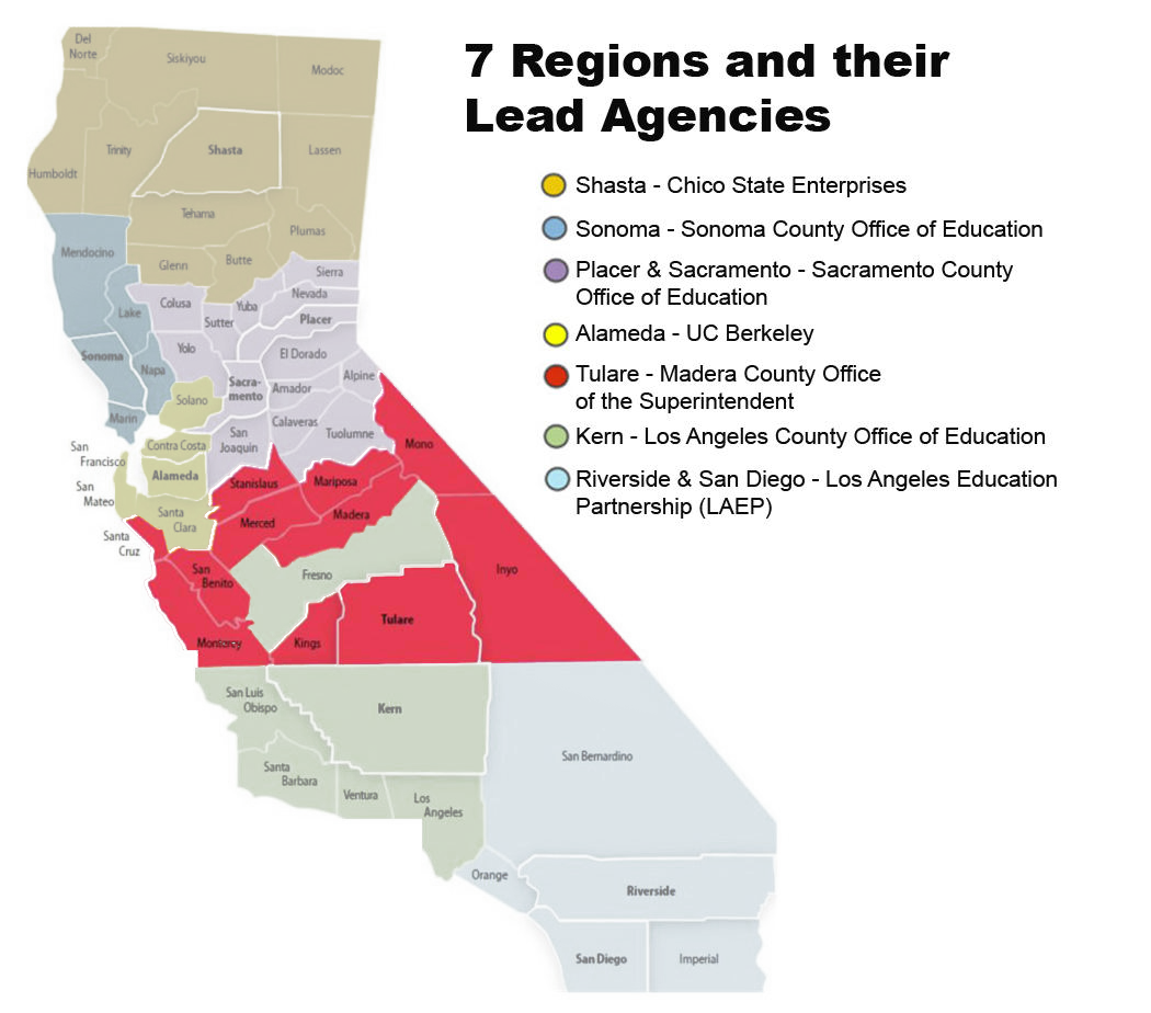 Map of California